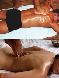 Body Massage Using  Feet